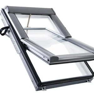 Motoros középen billenő tetőtéri ablak-Designo R6 RotoTronic
